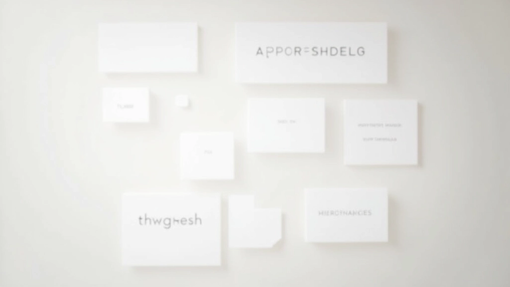 Esempi di diverse famiglie di font disposte in griglia, mostrando serif, sans-serif e font decorativi con campioni di testo